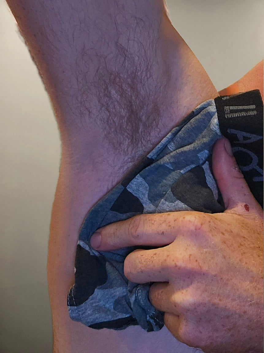 UncutBuilder’s Grey Camo briefs