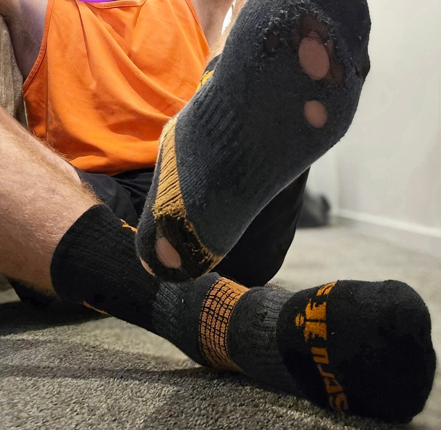UncutBuilder’s sweaty work socks