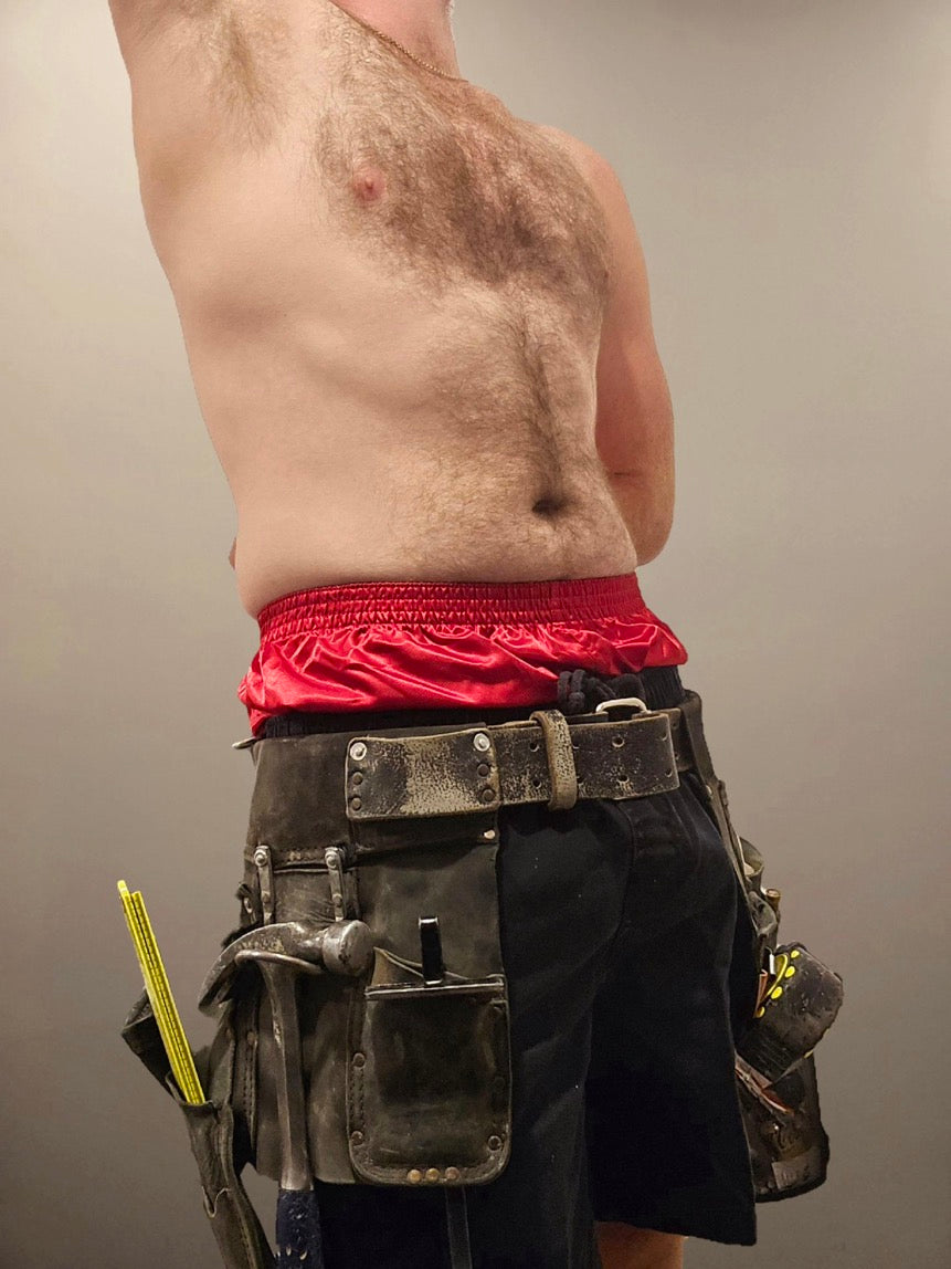UncutBuilder’s Red Satin boxers!