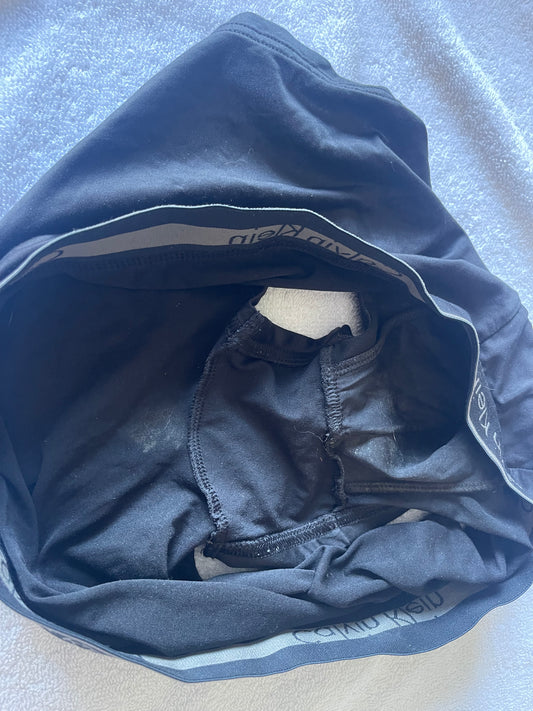 CumRag Purchase - Black Calvin trunks