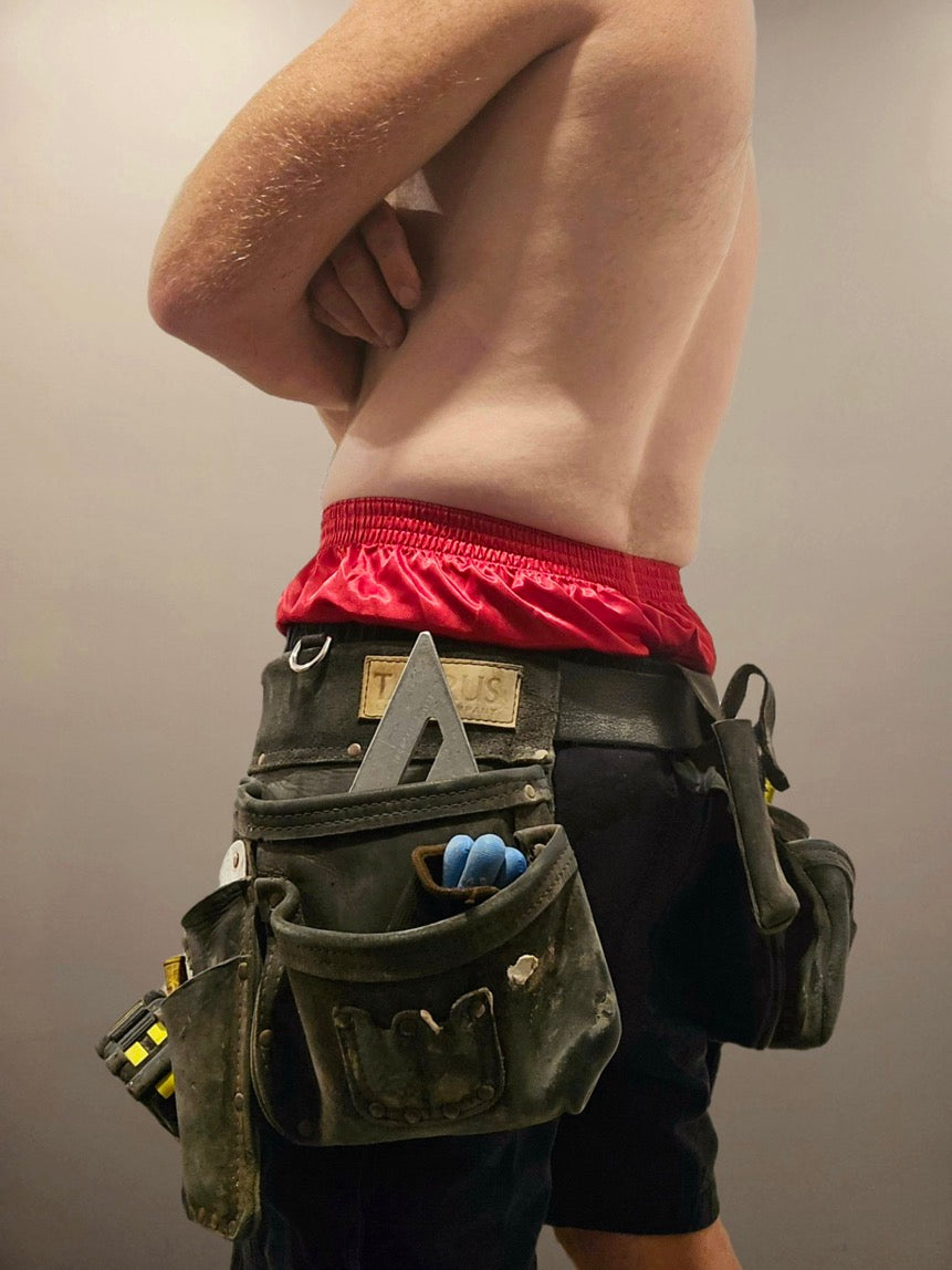 UncutBuilder’s Red Satin boxers!
