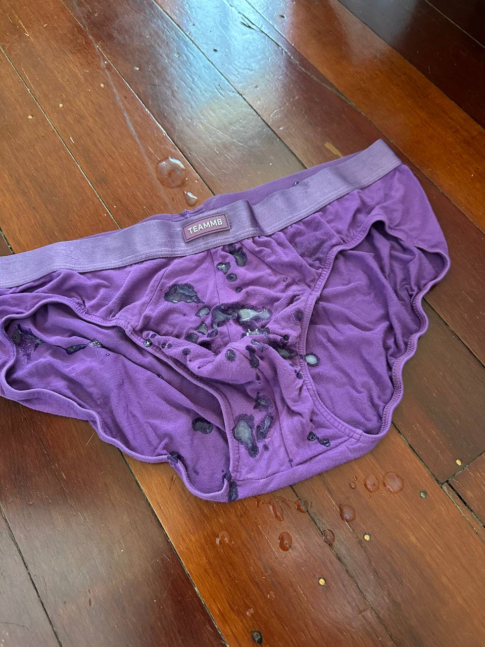 UncutAthletes sweat soaked briefs