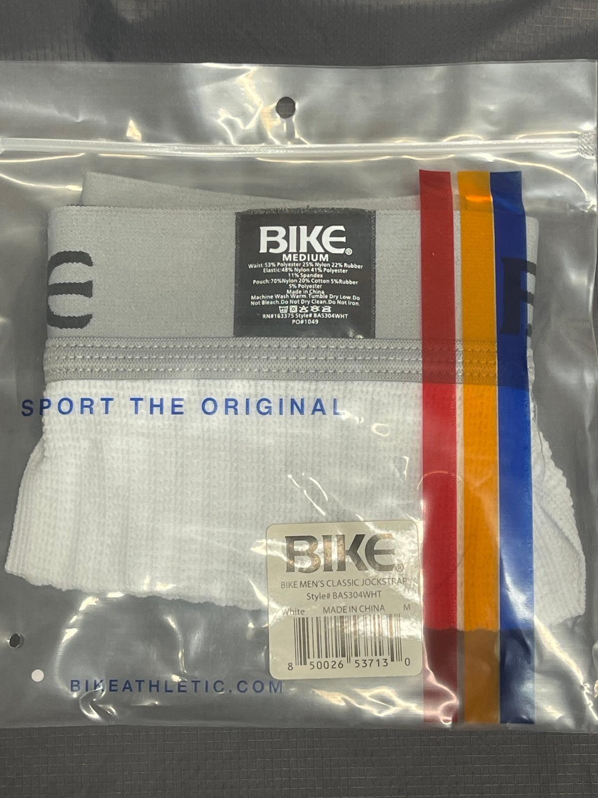 New - Authentic Bike Jockstrap - Med