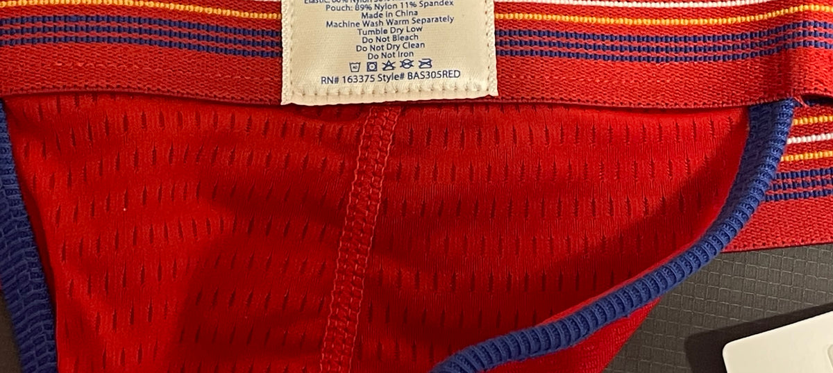 New - Authentic Bike Jockstrap - Lge Red