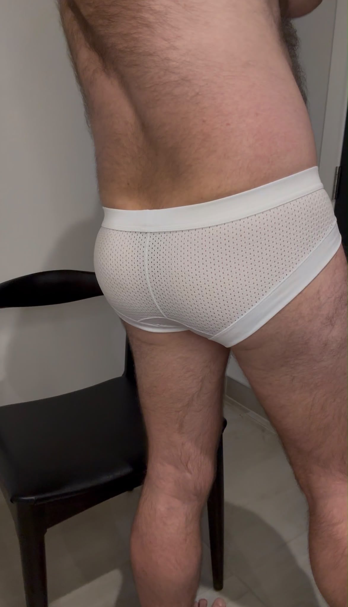 HyperPig’s White Mesh Briefs